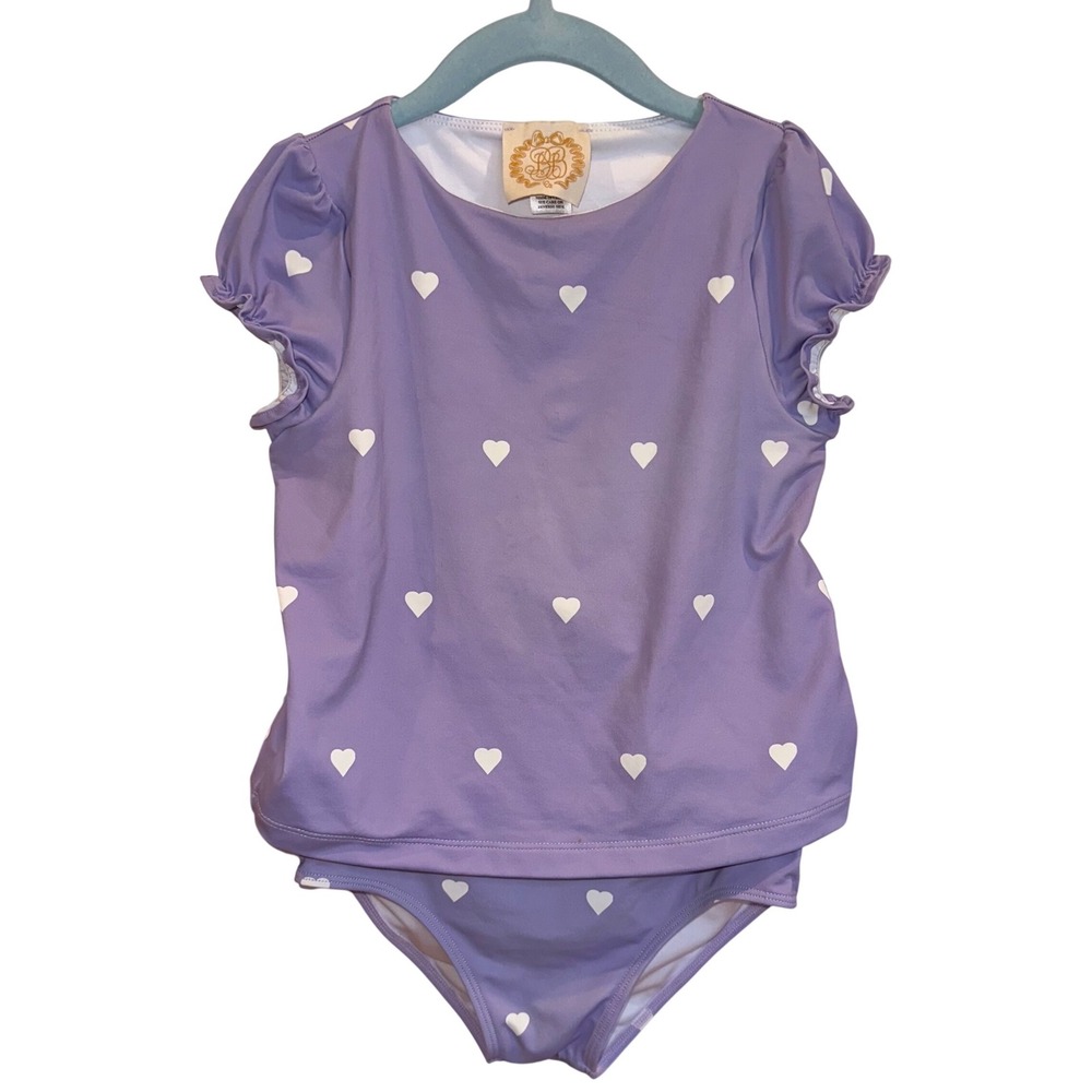 TBBC‎ The Beaufort Bonnet Company Short Sleeve Snorkel Tour Tankini Heart Eyes